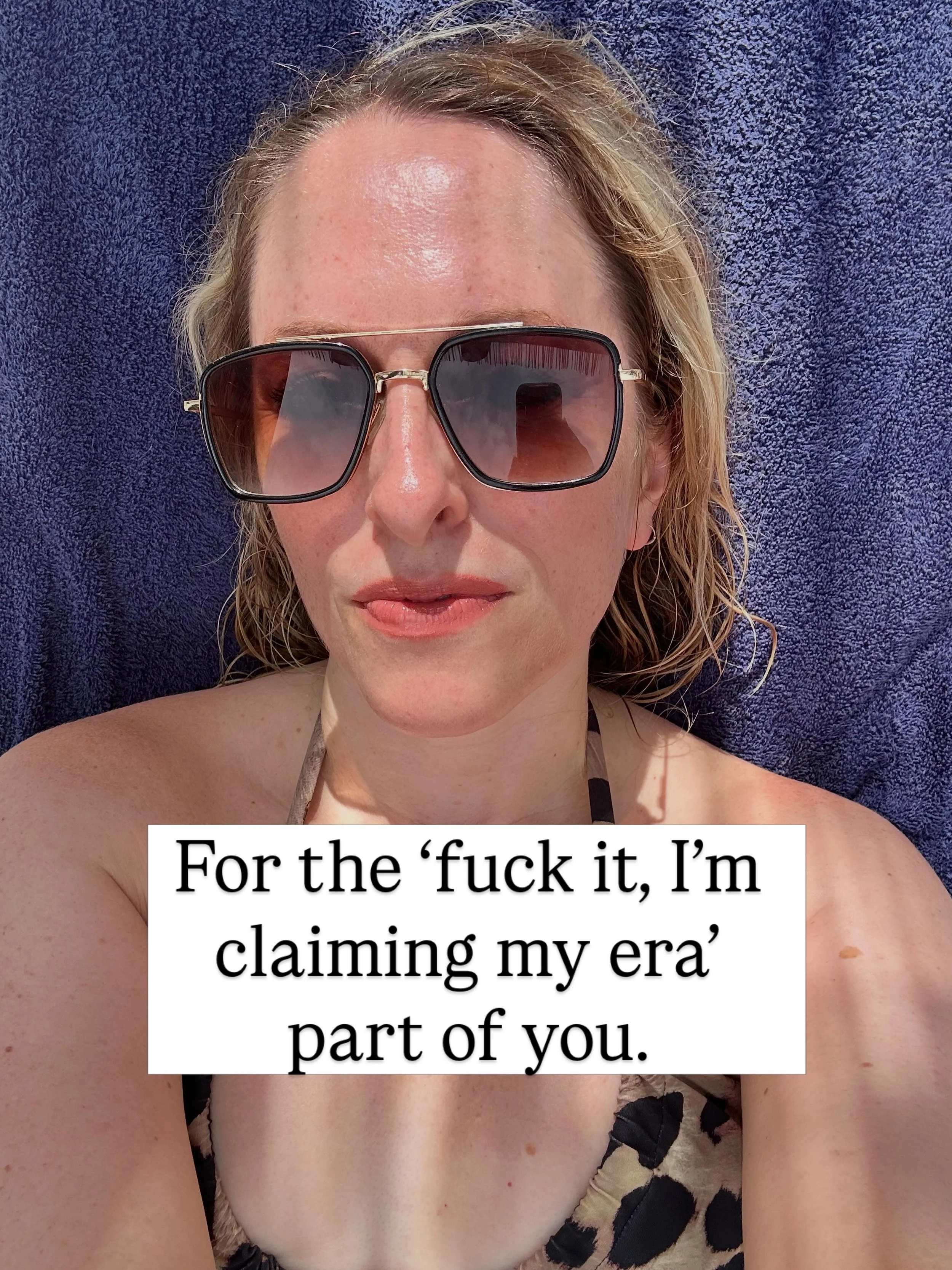 So many women tell me the same thing. I&rsquo;m not enough. I&rsquo;m waiting to be found out. I take up too much space, or not enough.

I&rsquo;m done with that story.

Wednesday, 7am, we sit with it, move it, journal it, chant it out - and we leave