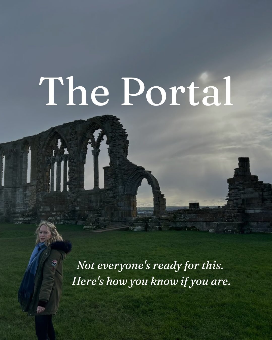 Not everyone&rsquo;s ready for The Portal. Here&rsquo;s how you know if you are.

You&rsquo;re not ready if you want a quick fix - this isn&rsquo;t a 7 day challenge - it&rsquo;s a practice you return to, again and again. You&rsquo;re not ready if yo