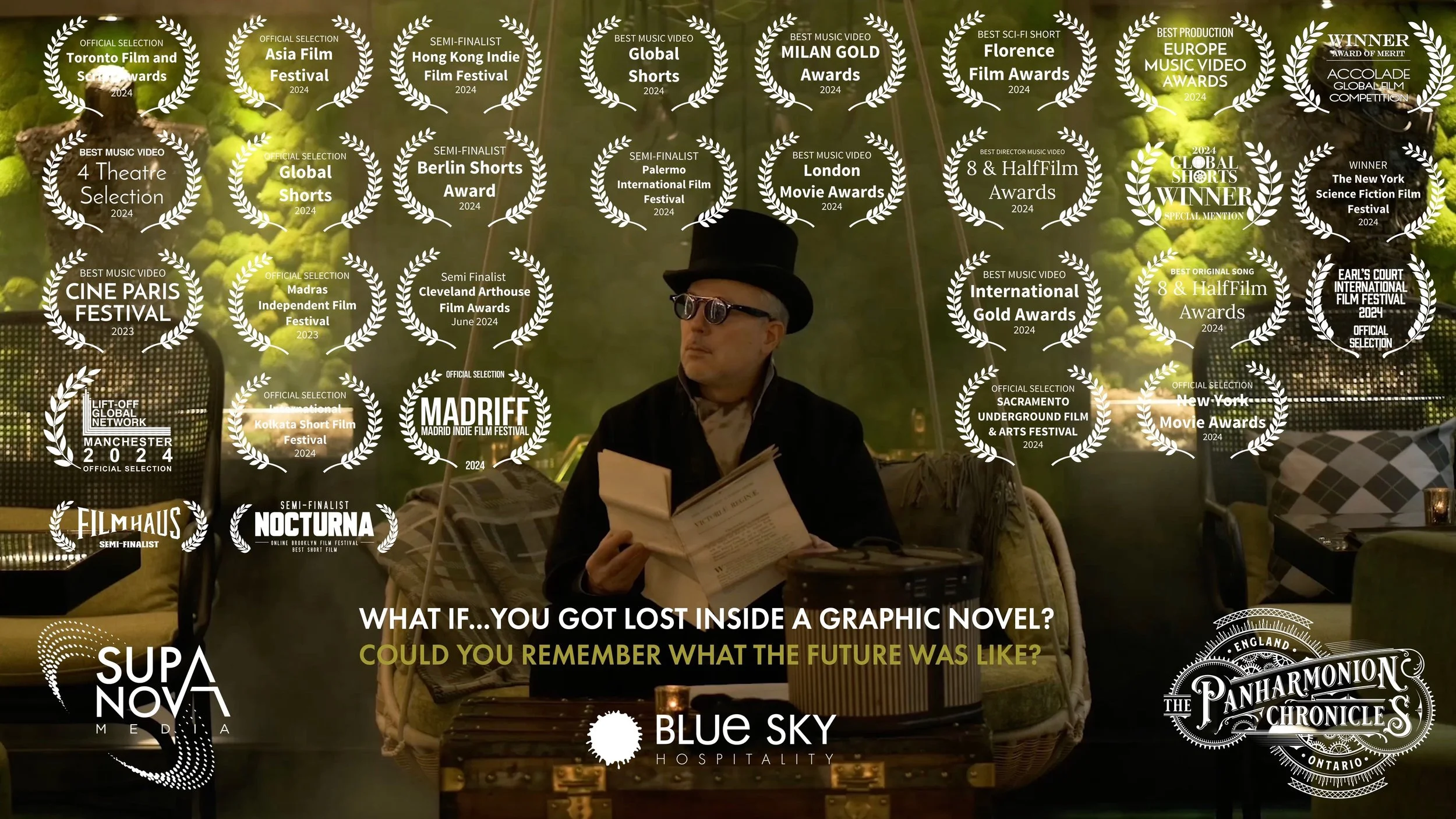 The Panharmonion Chronicles is a transmedia project by writer, artist and designer Henry Chebaane, winner of multiple awards. Fiction or Reality? Marketing or Entertainment? Hospitality or Playground? Why can’t it be all...and much more. 
The Gyle ho