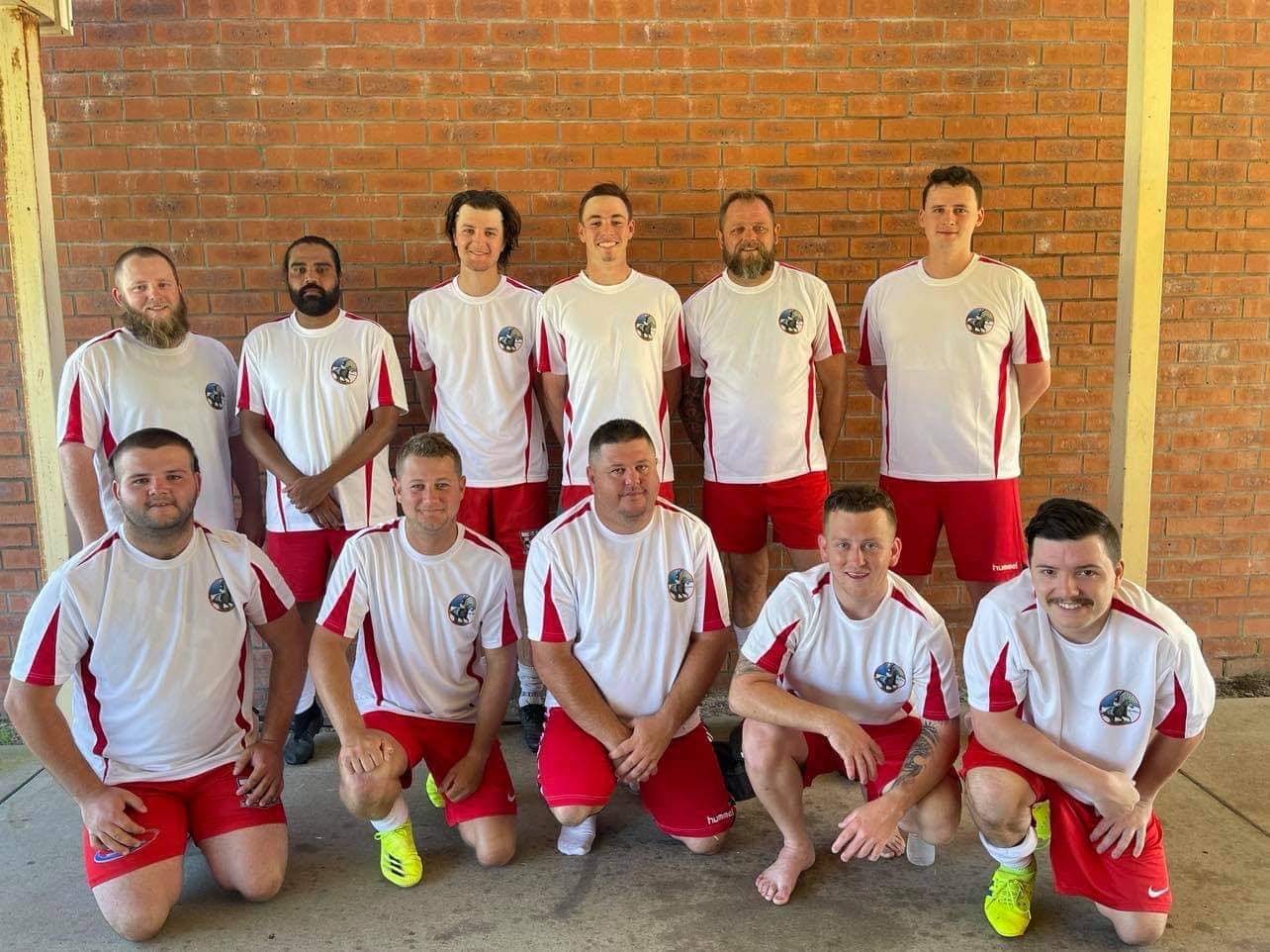 2021 - Diamonds in the Rough  

Back: Thomas Ritchie, Jarred Clark, Lockie Taylor, Cayden McGrath,  Anthony Clark,  Alex Hangan  
Front: Stephen Hangan, Steven Butch,  Geramy Seymour,  Joe Hedger,  Lucas Walters
 