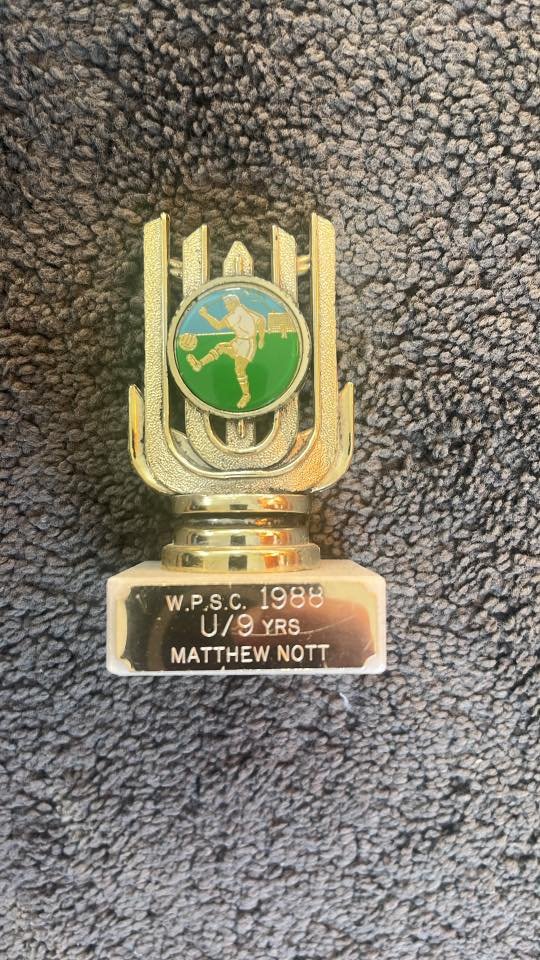1988 U9's Matt Nott
