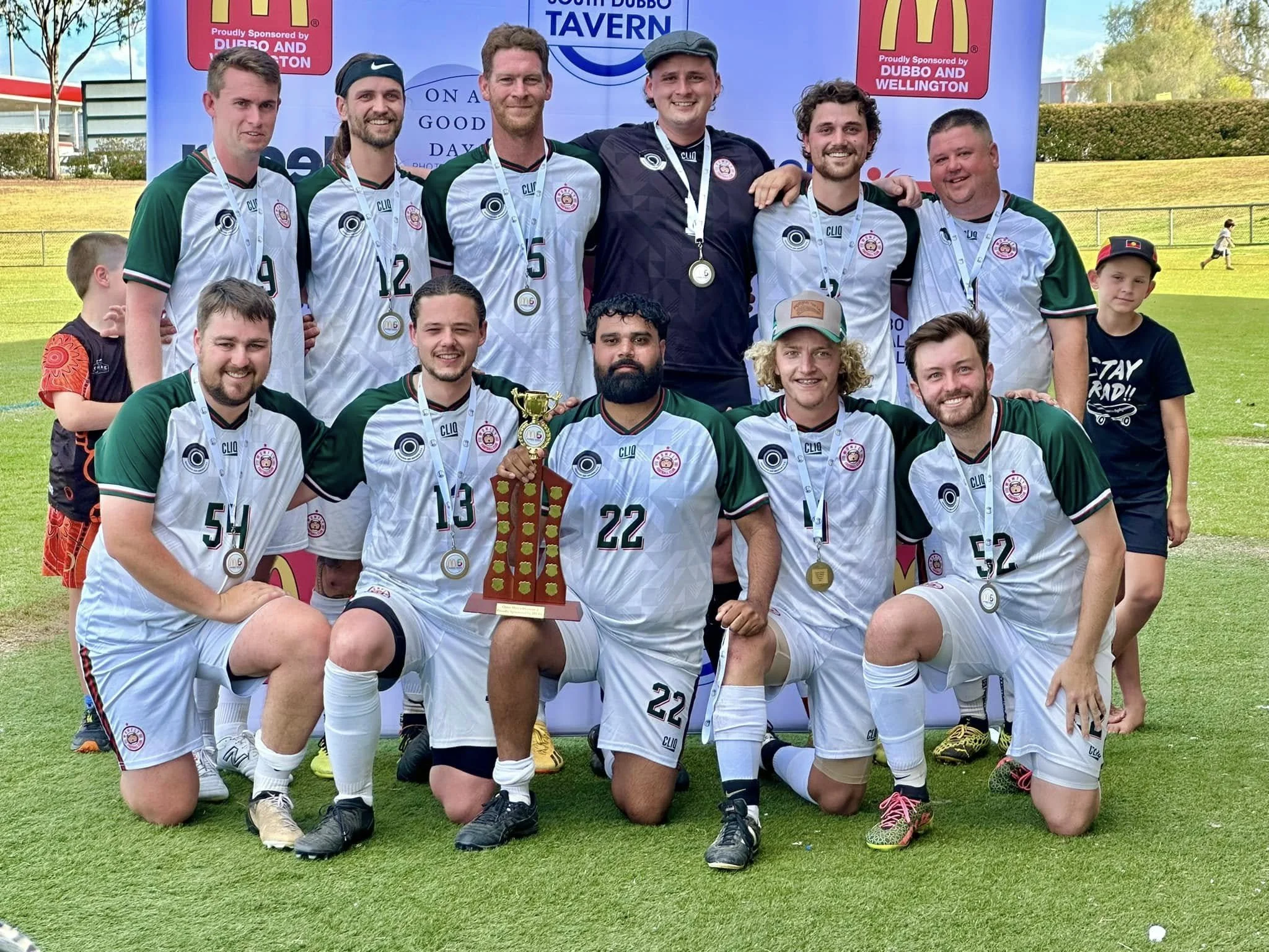 2024 Womfly B Grade Winners   
Back: Josh Allen, Isaac Maginnis, Sam Cameron, Alex Hangan, Hugh Olney, Geramy Seymour  
Front: Brodie Caton, Tom Browning, Jared Clark, Jack Atkins, Josh Thompson