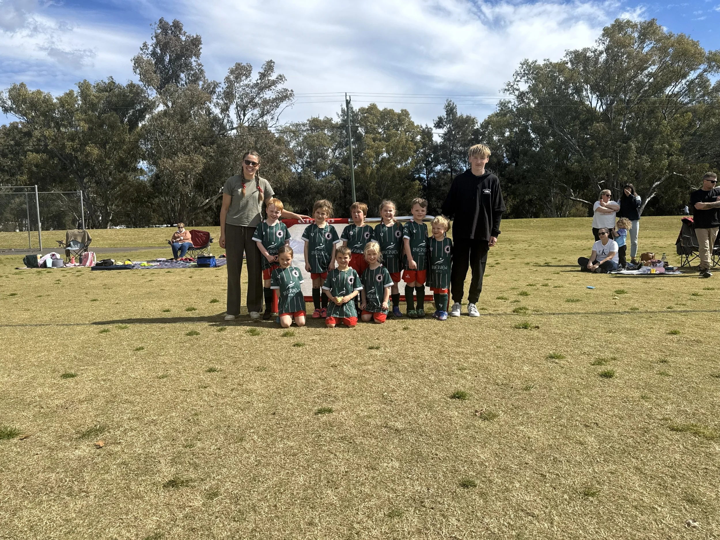 U6 Red & Green  
Coach Sammi Jo-Sknnner and Stone Cole 