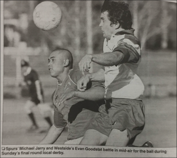 2002 Newspaper Clipping Evan Goodstat