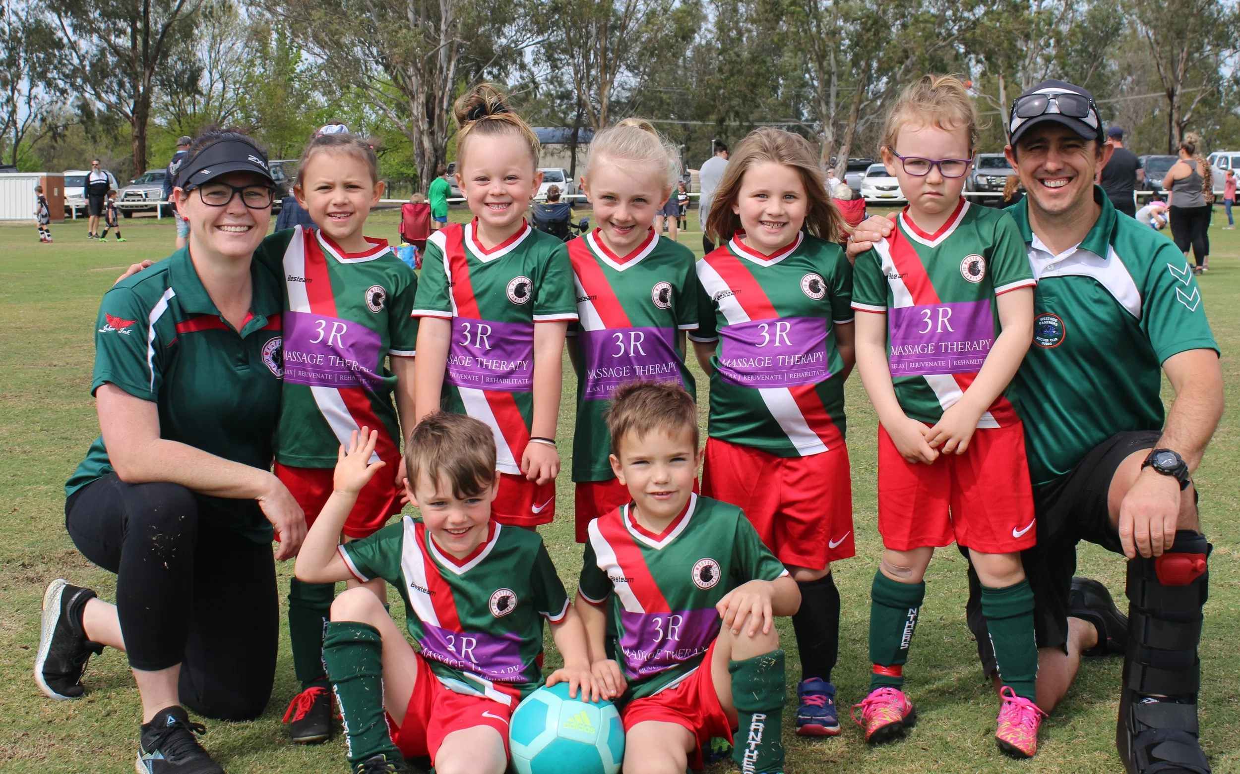 U6 Green Coach Guy Powyer, Jade Salmon