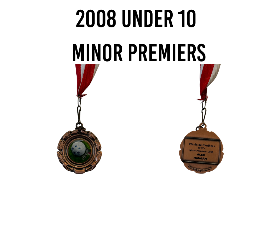 2008 Under 10's Minor Premiers