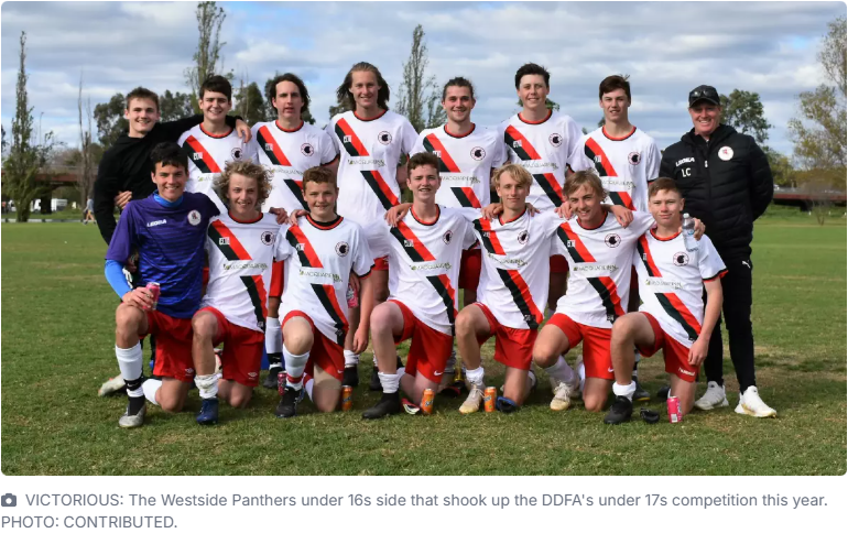 2020 U16's Panther's take out the U17's Comp 
Coach: Luke Cameron  