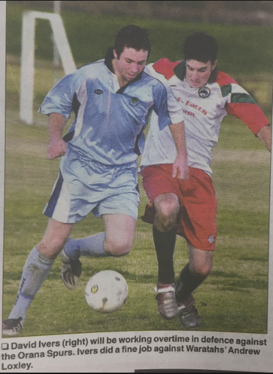 2002 Newspaper clipping David Ivers