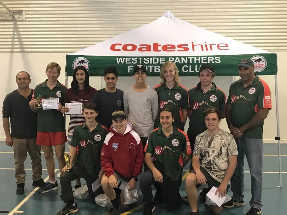 U15's Tony Fuller and Louie Nakad