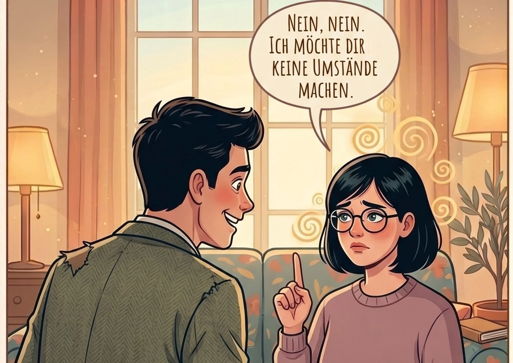 “Ich möchte dir keine Umstände machen!”
