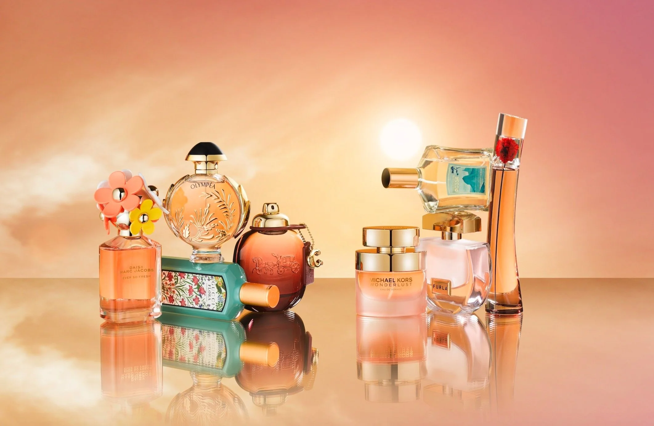 Perfume still life beauty shoot
