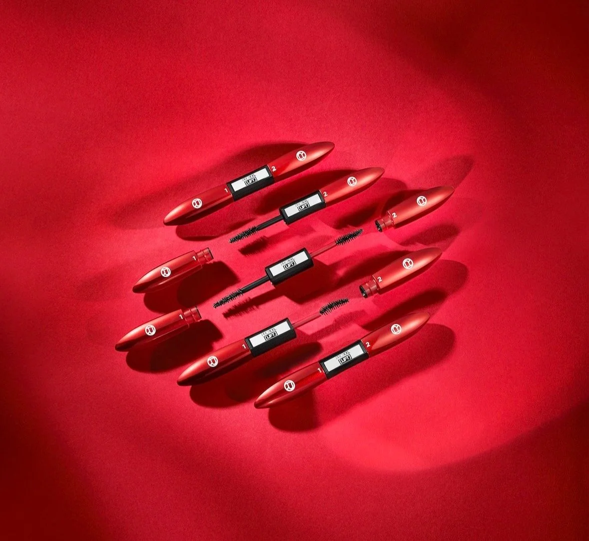 still life beauty shoot of L'Oreal mascara