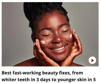 Best fast-working beauty fixes