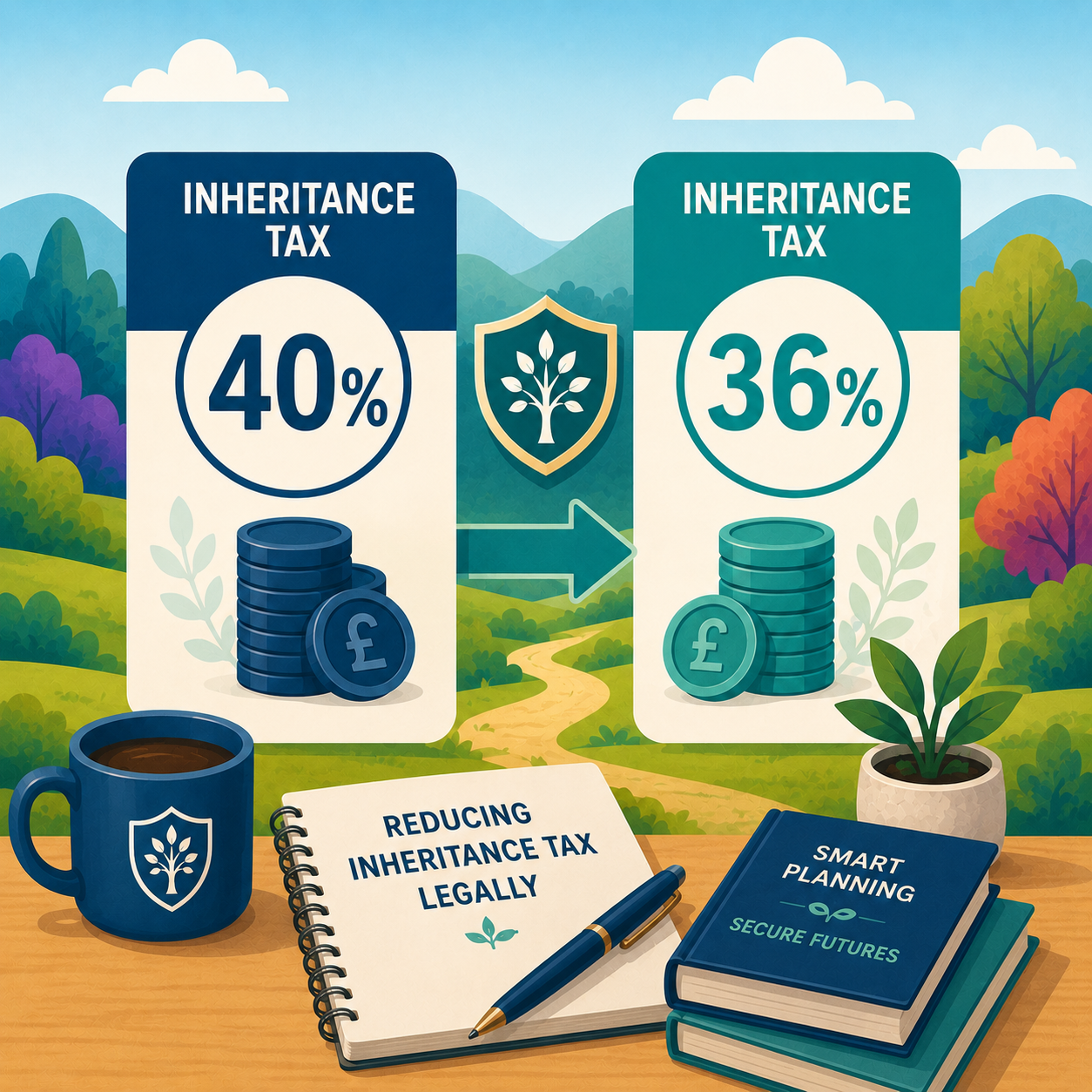 Cutting Your Inheritance Tax Rate from 40% to 36%: What Nobody Explains Properly
