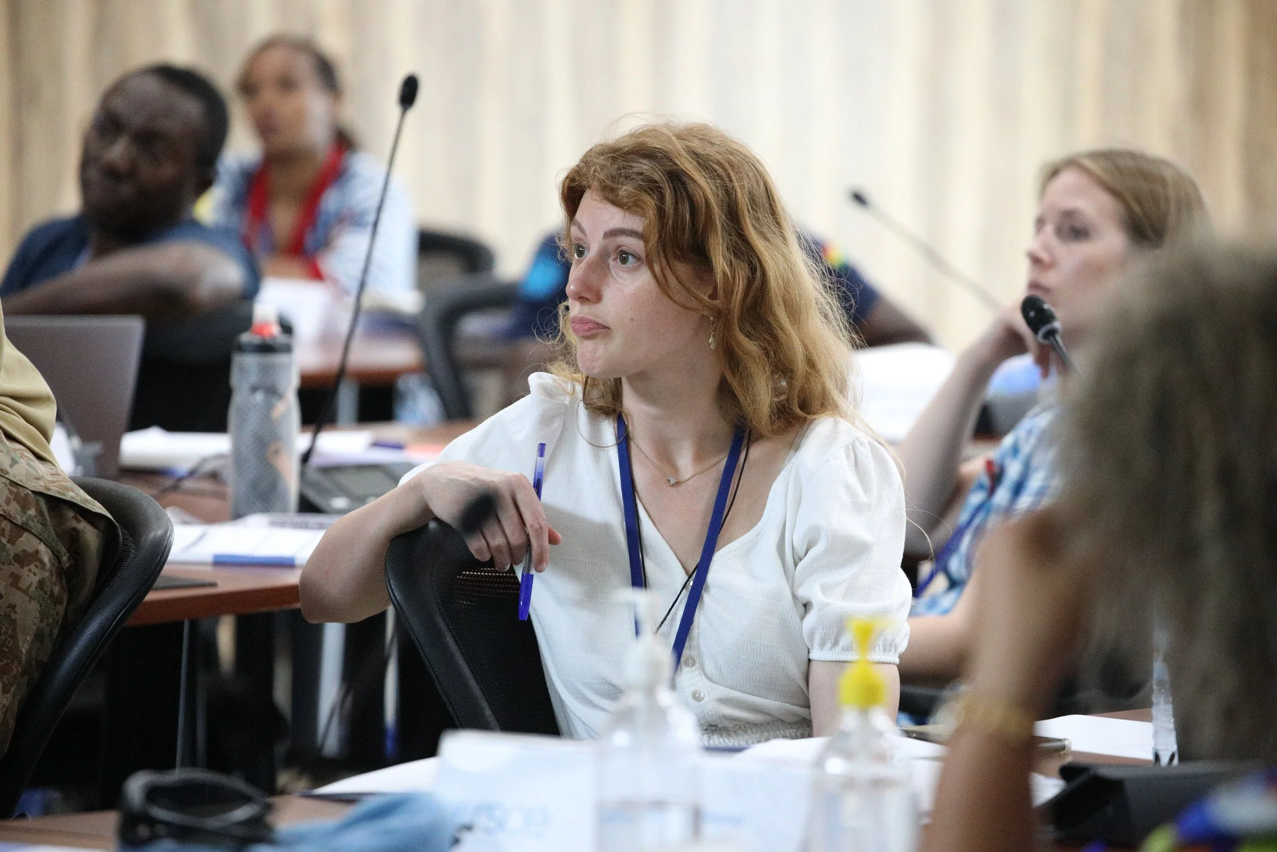 Trainee during the CRSV Course