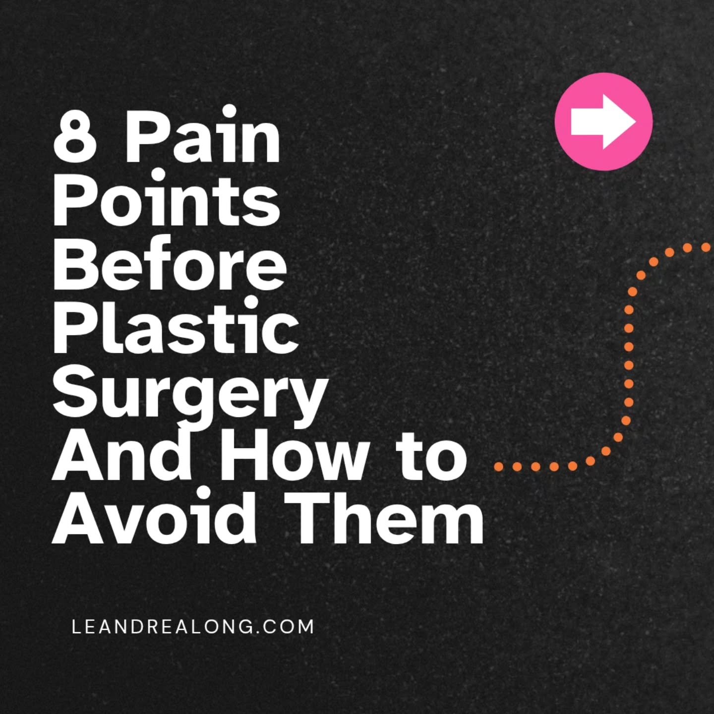 Don't be caught getting frustrated by these common issues before having surgery. 

Here are ways to avoid them:

🚨Unclear Expectations &amp; Misinformation 
✅Ask your surgeon to explain what is and isn&rsquo;t possible for your anatomy.
✅Write down 