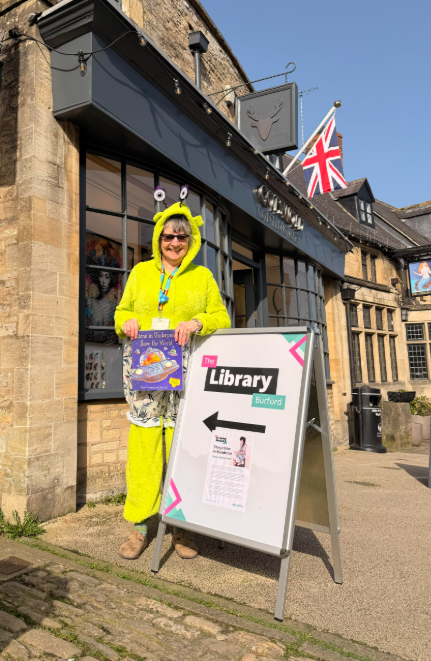 Celebrating World Book Day at Burford Library!