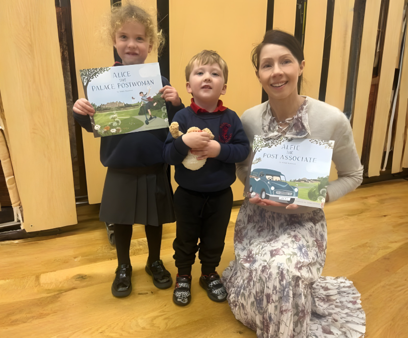 A Morning of Storytelling at Burford Primary School!