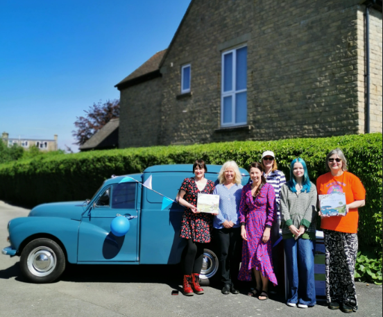 Alice the Palace Postwoman at the Woodstock Literary Festival!