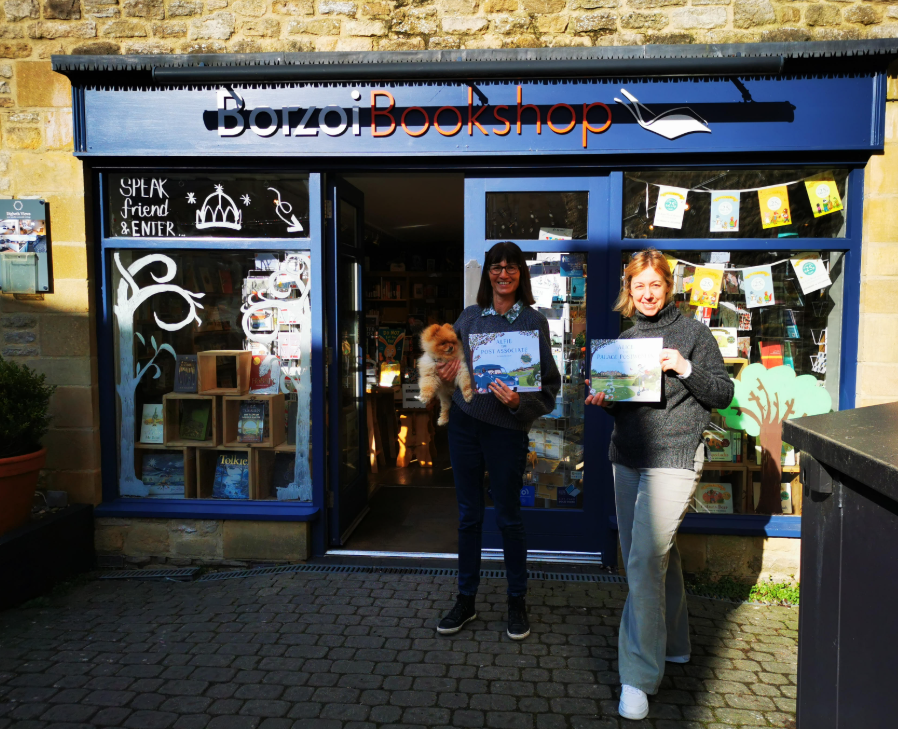 Alice the Palace Postwoman Arrives at Borzoi Books, Stow‑on‑the‑Wold!