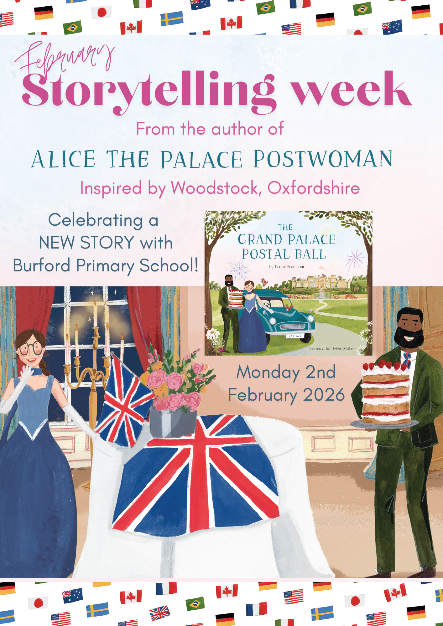Upcoming Events — Alice The Palace Postwoman