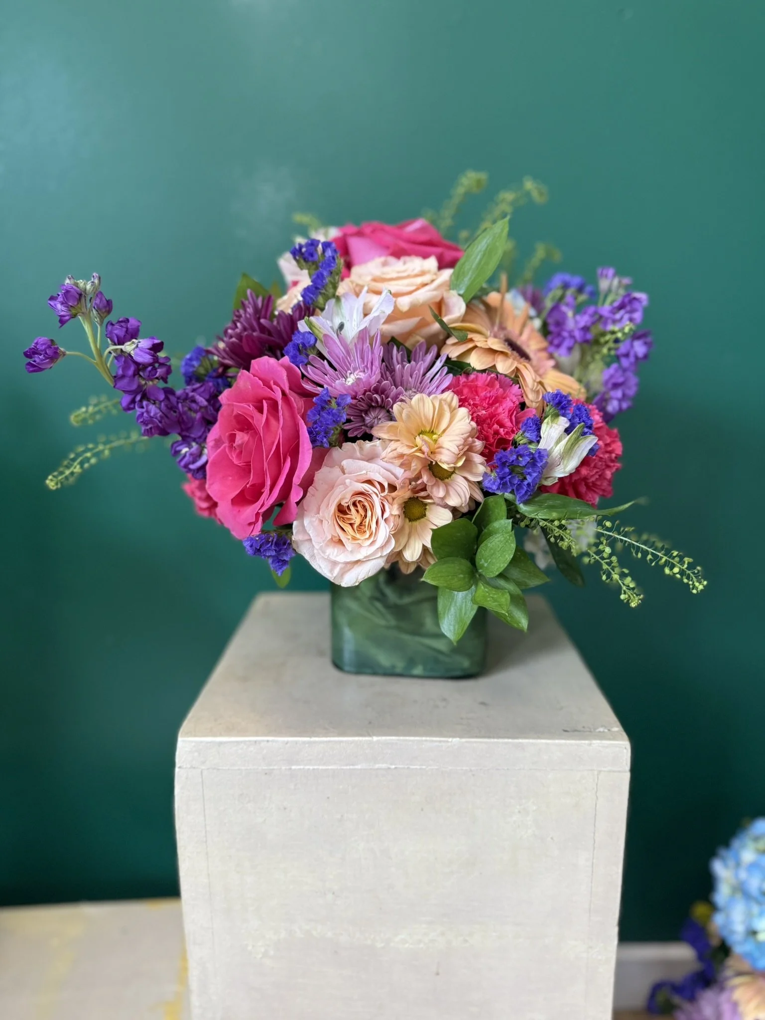 Pink Mauve Vase Arrangement