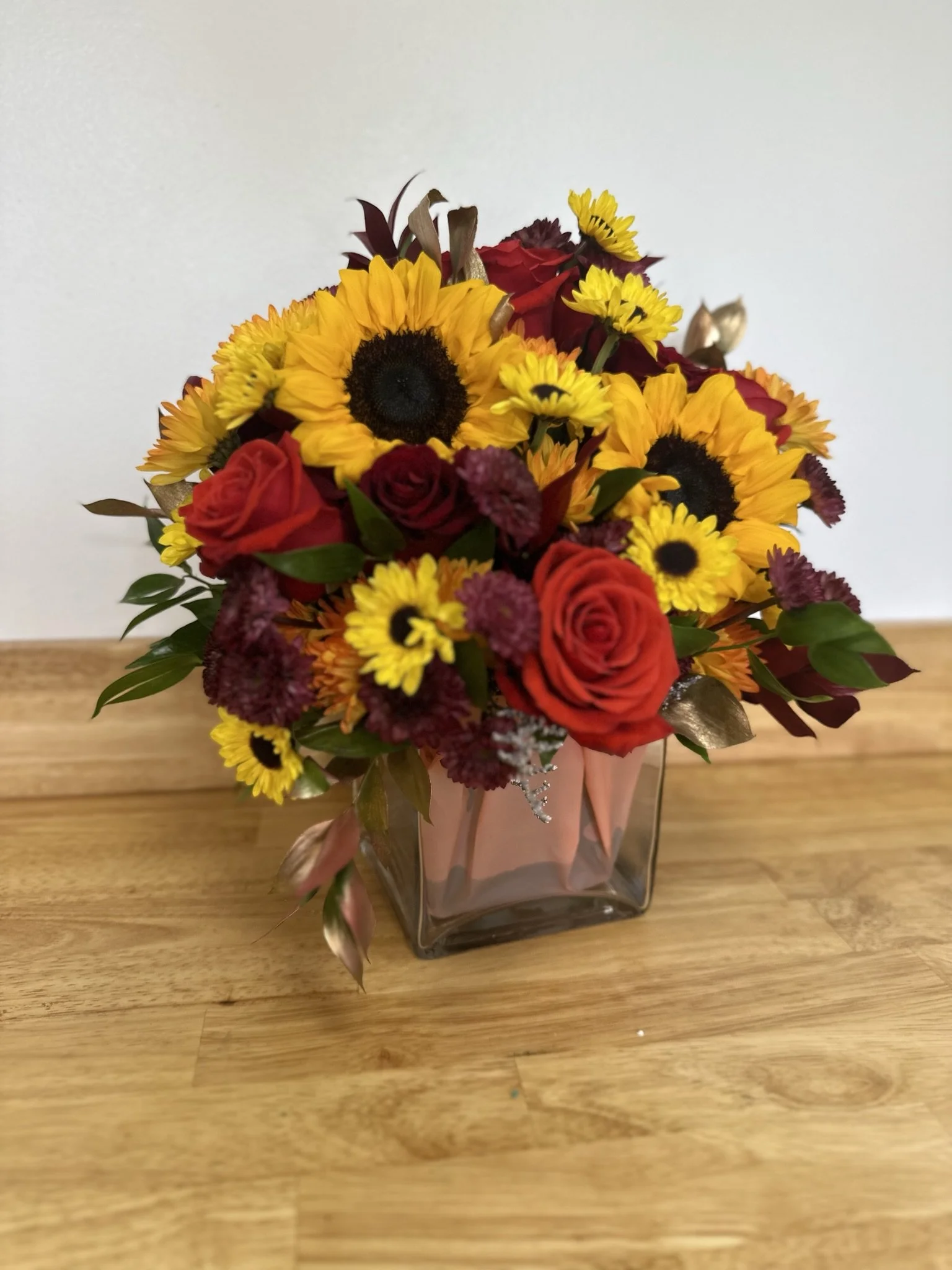 Hazelnut Vase Arrangement