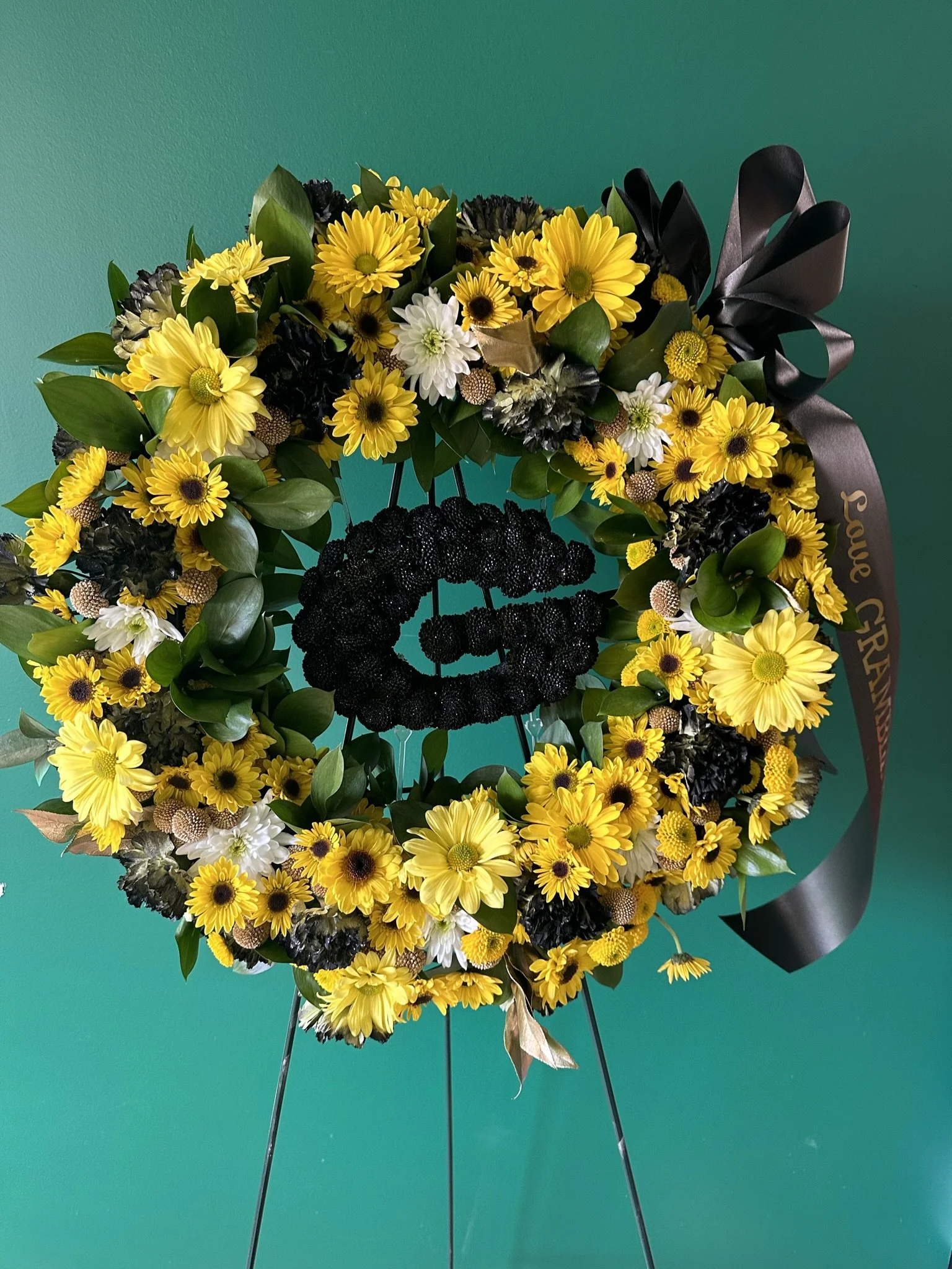 Team Wreath Standing Spray