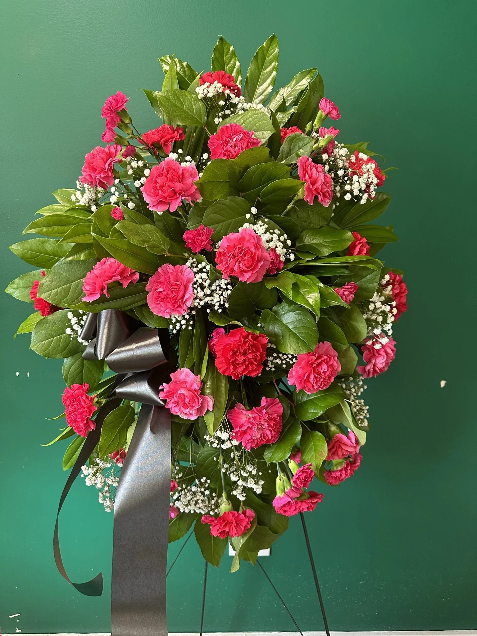 Art Deco Standing Spray Arrangement