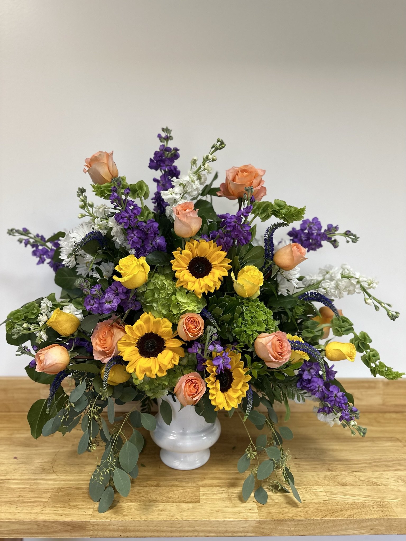 Sandstone Tiger Pedestal Arrangement