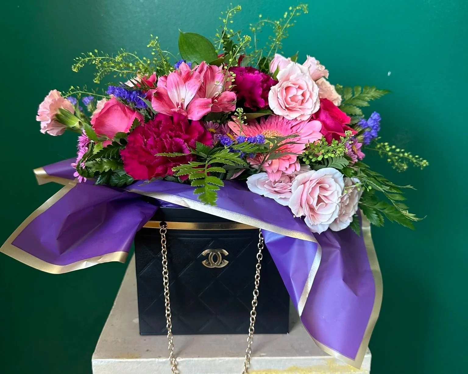 Loving Purse Arrangement