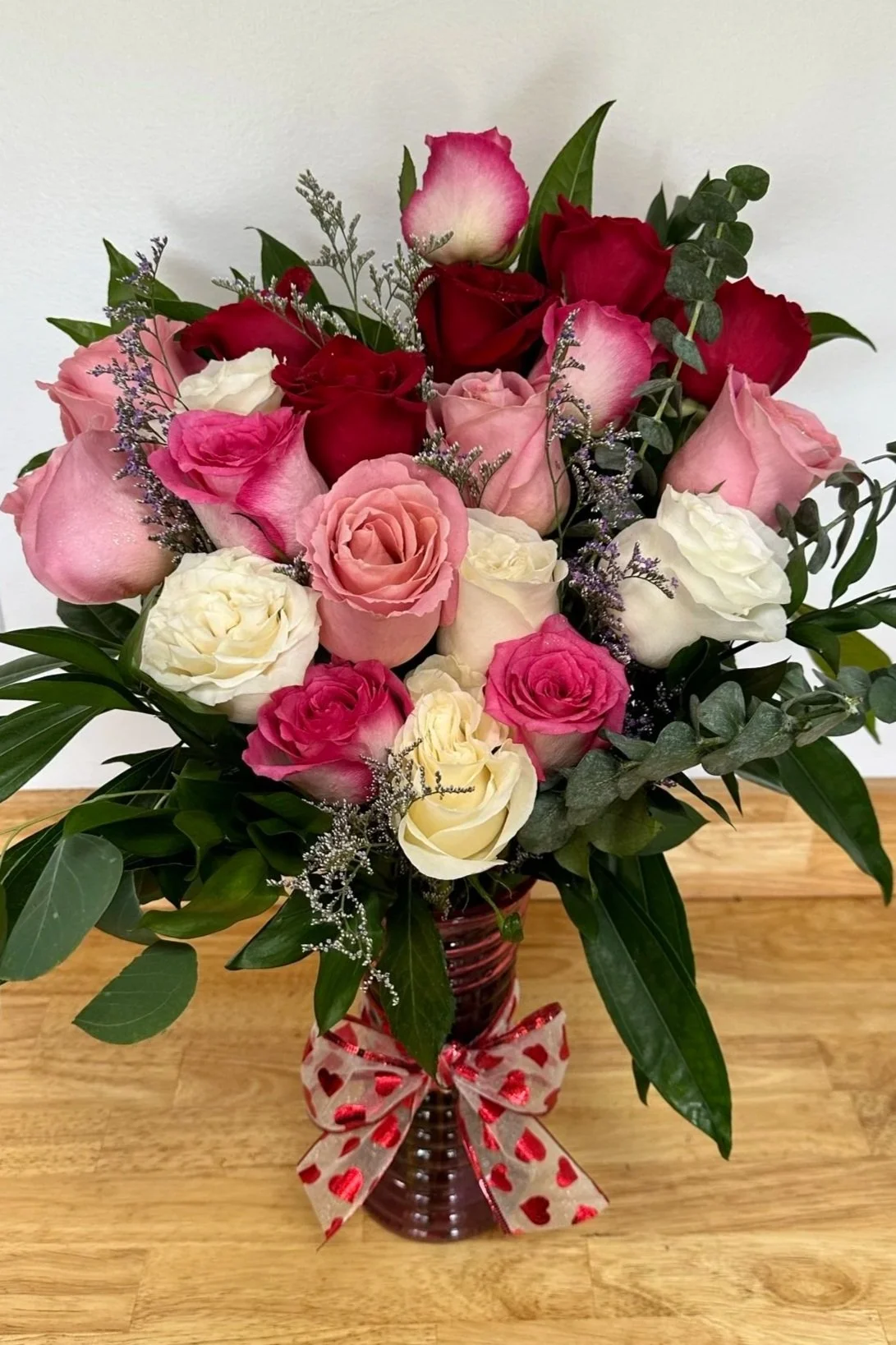 Watermelon Love Vase Arrangement