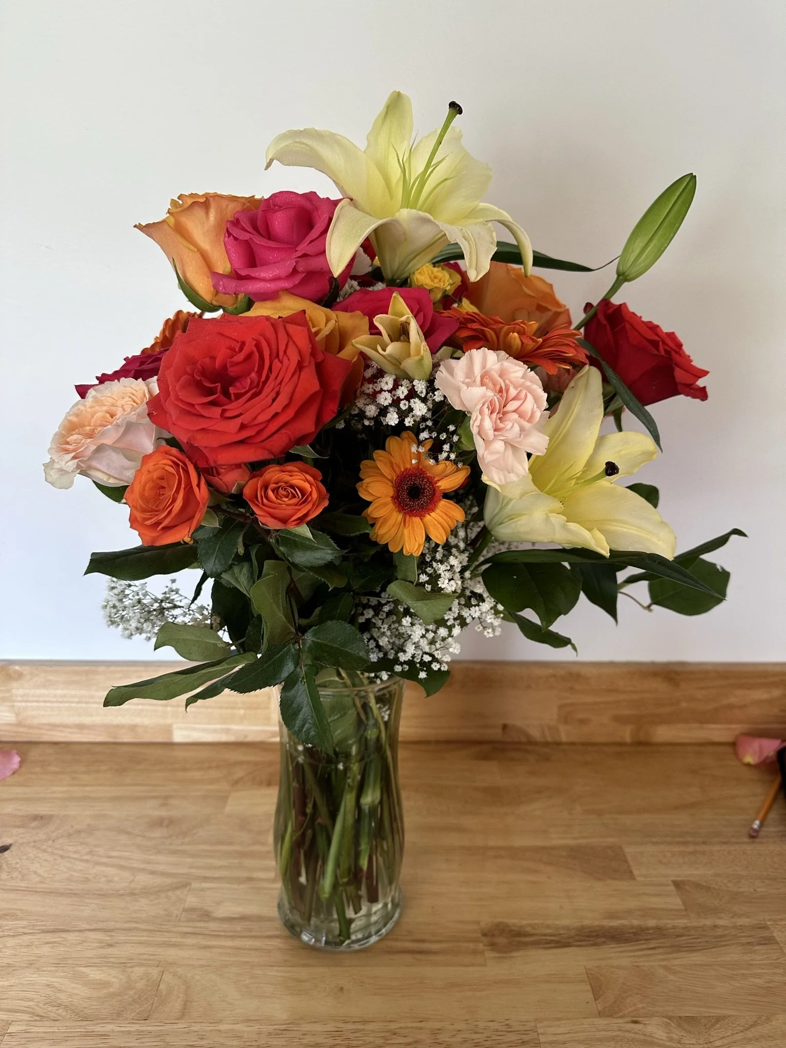 Sunset Sangria Vase Arrangement