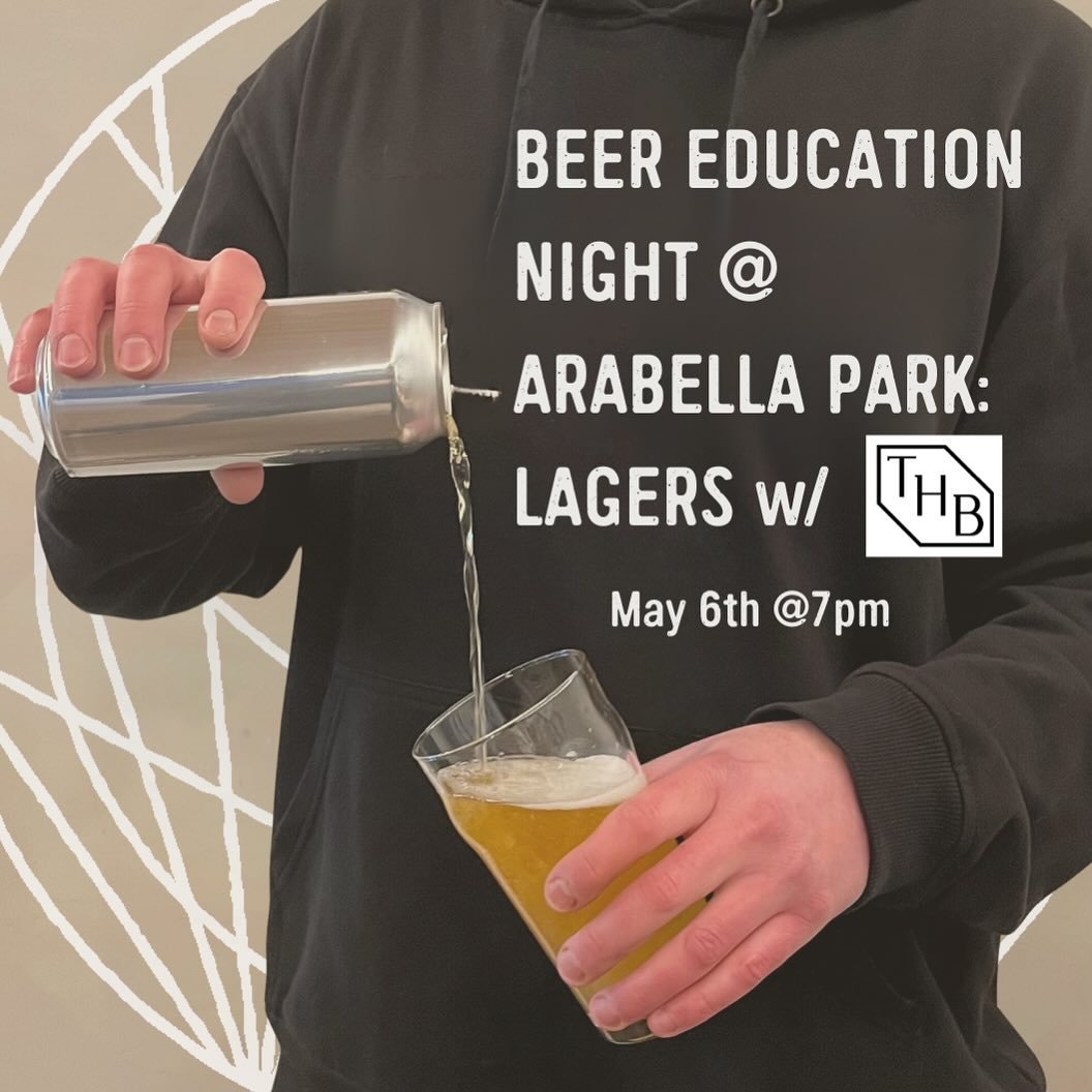 This Monday, May 6th will be our final beer education night for the season! We&rsquo;re gonna close out in style and talk about one of the coolest styles there is: LAGER! 🍻💥

Our friends from @truehistorybrewing will be here to discuss all things l