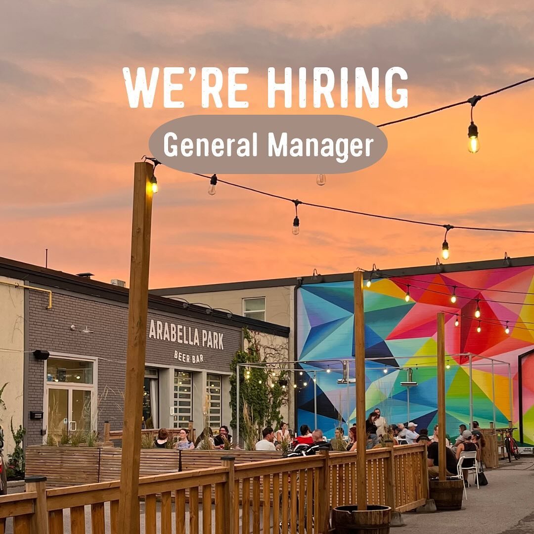 Join Our Team! We&rsquo;re on the hunt for a passionate General Manager to lead our team and run the behind the scenes action. If you&rsquo;re a craft beer enthusiast with stellar leadership skills, this is your moment! 🌟 

Check out the careers pag