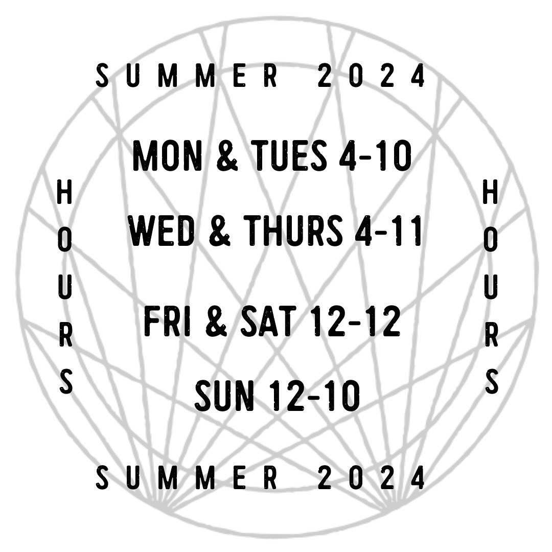 Extended summer hours start NEXT WEEK!! 😎🍻☀️

Kicking off the week of May 13th, we're extending our hours and bringing Tuesdays back into play! That's right, 7 days a week of patio pints, chip truck fries, and corn hole 💥

Here's to summer 2024 🍻