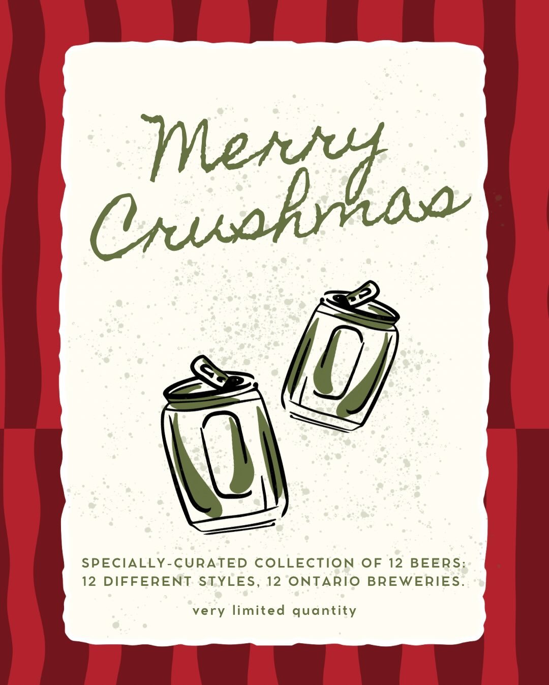 Link to purchase in bio.

Really knock it out of the park this holiday season with our specially-curated collection of 12 beers: 12 different styles from 12 Ontario breweries. 

Boxes will be ready for pick-up starting December 12th during regular bu