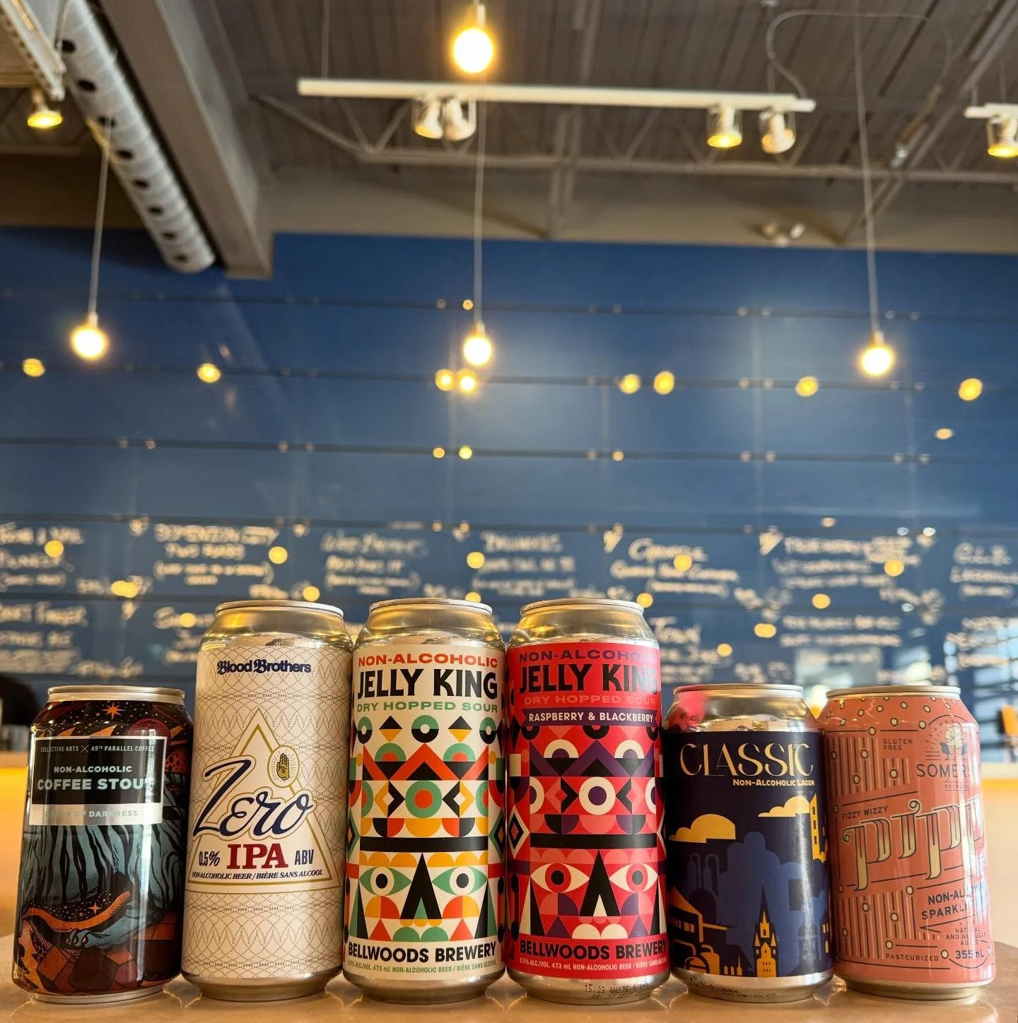 Dry January, your way.
Whether you&rsquo;re dabbling, taking a break, or living the no- or low-alc life full-time, we&rsquo;ve got plenty of options that don&rsquo;t feel like a downgrade.
 Non-alc beers from @collectivebrew @bloodbrothersbrewing @be