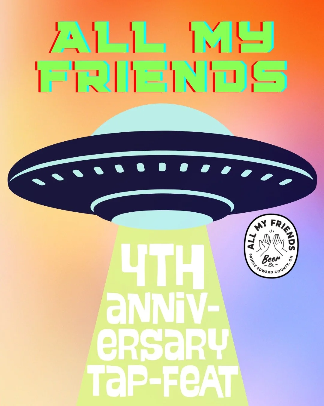 🚨TAP FEATURE ALERT🚨

Tomorrow, May 26th @ 4pm !

We'll be tapping some sweet @amf.beer anniversary releases along with a select few of them in can for take home as well.

Come by. Bring all your friends.