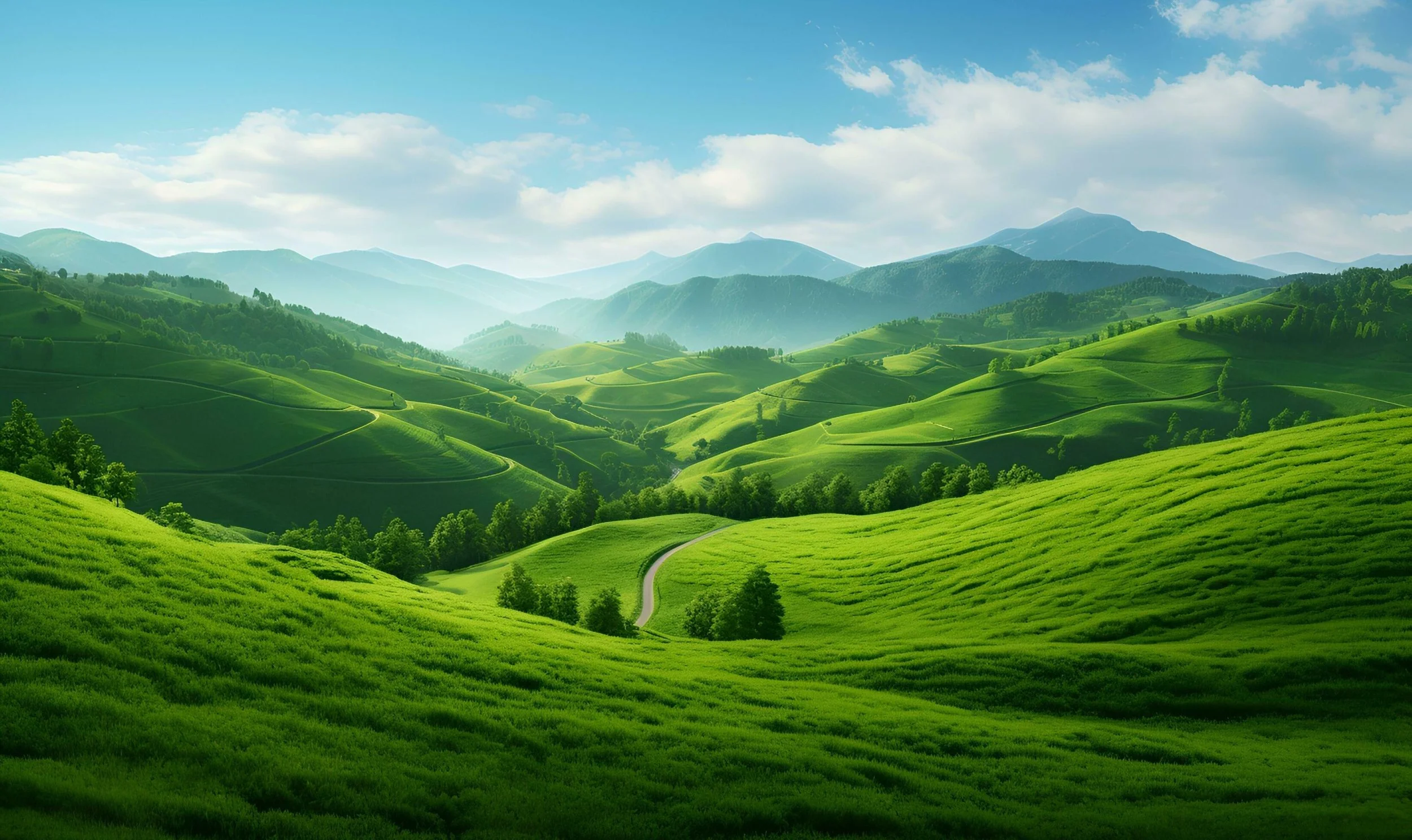 beautiful-views-of-green-hills-generative-ai-free-photo.jpg