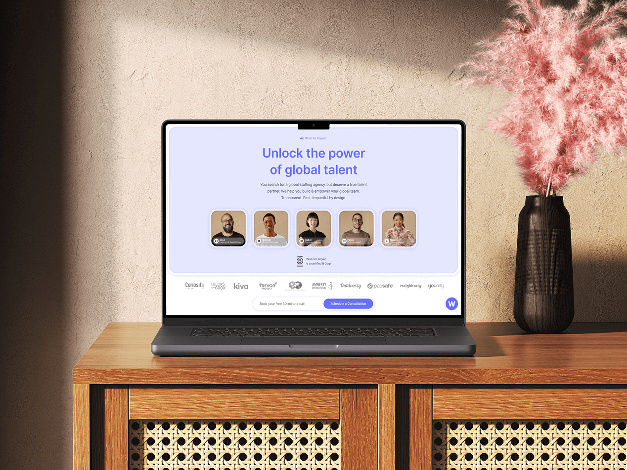 Work for Impact | ID Visual System