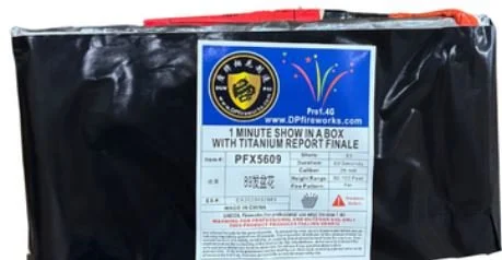 1 Minute Show In A Box with titanium report finale  -  PFX5609