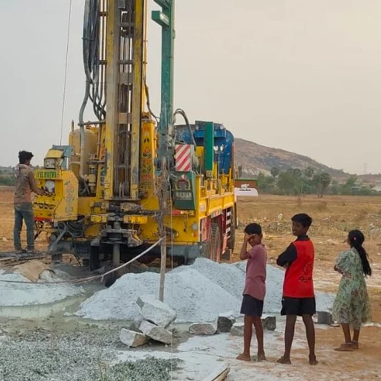 Breaking ground on  Well #610, March 2026