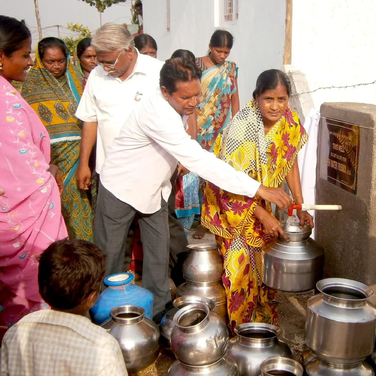 Our first well, April 2015