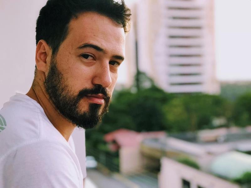 a man looking right at you