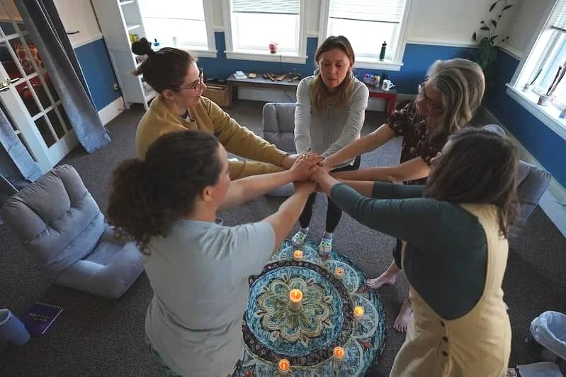 Group therapy session at MindBody Wellness