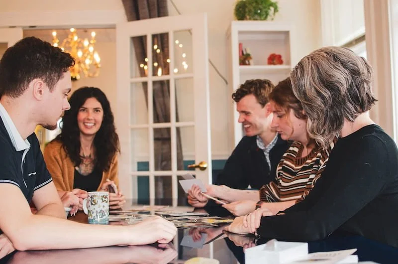 group therapy session at MindBody Wellness