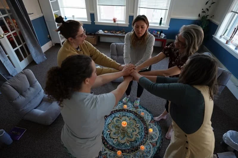 Group therapy session at MindBody Wellness