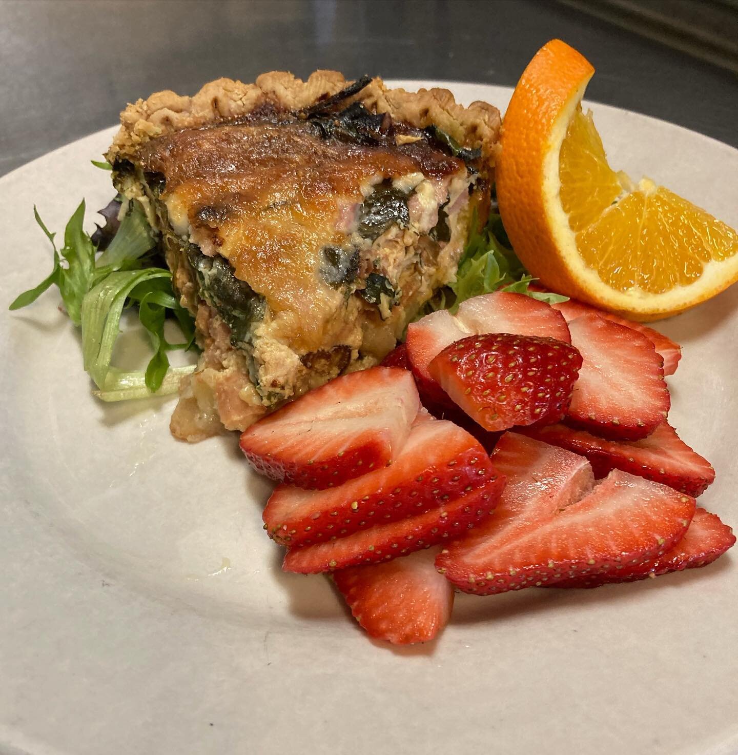 Cafe Quiche breakfast special this weekend!  Open until 3pm today!