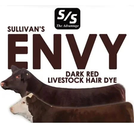 Envy Dark Red Livestock Hair Dye